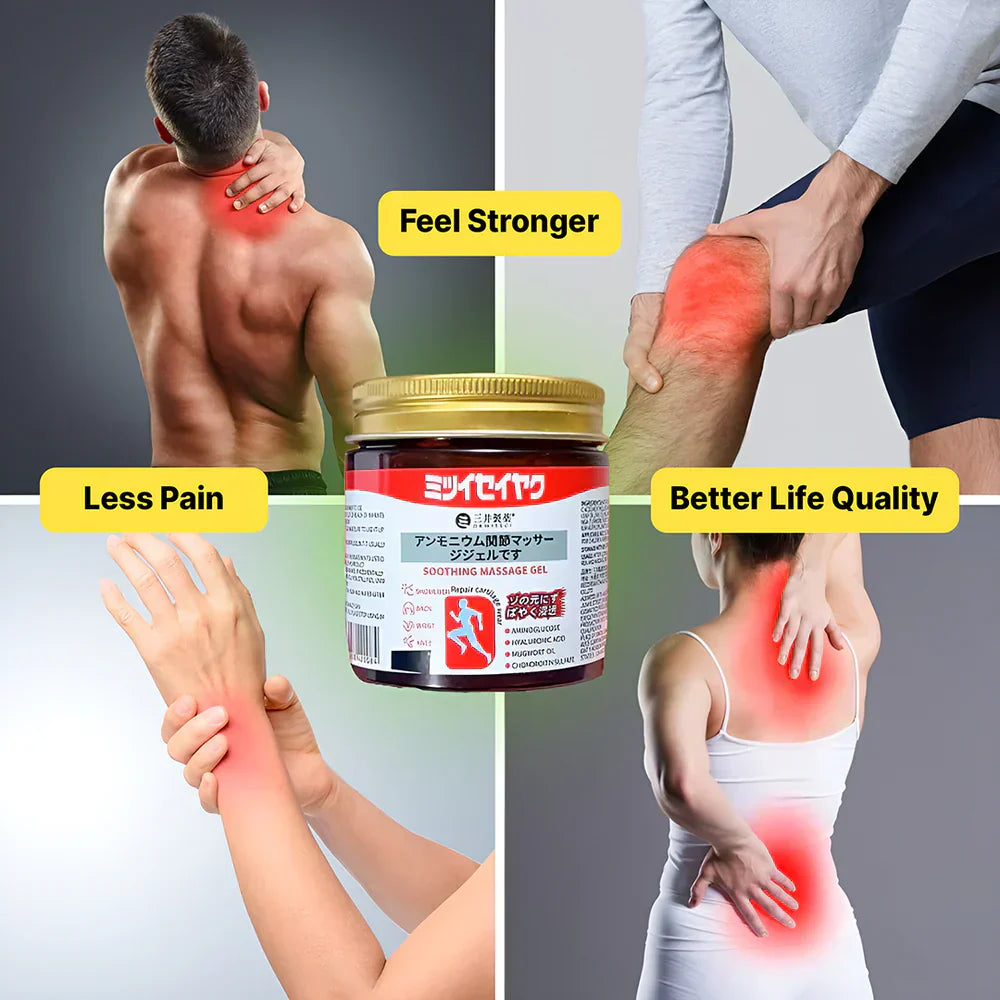 QuickRelief™ - Japanese Instant Pain Relief Soothing Massage Gel W Mist Spray Edition 🔥 BUY 1 GET 1 FREE!