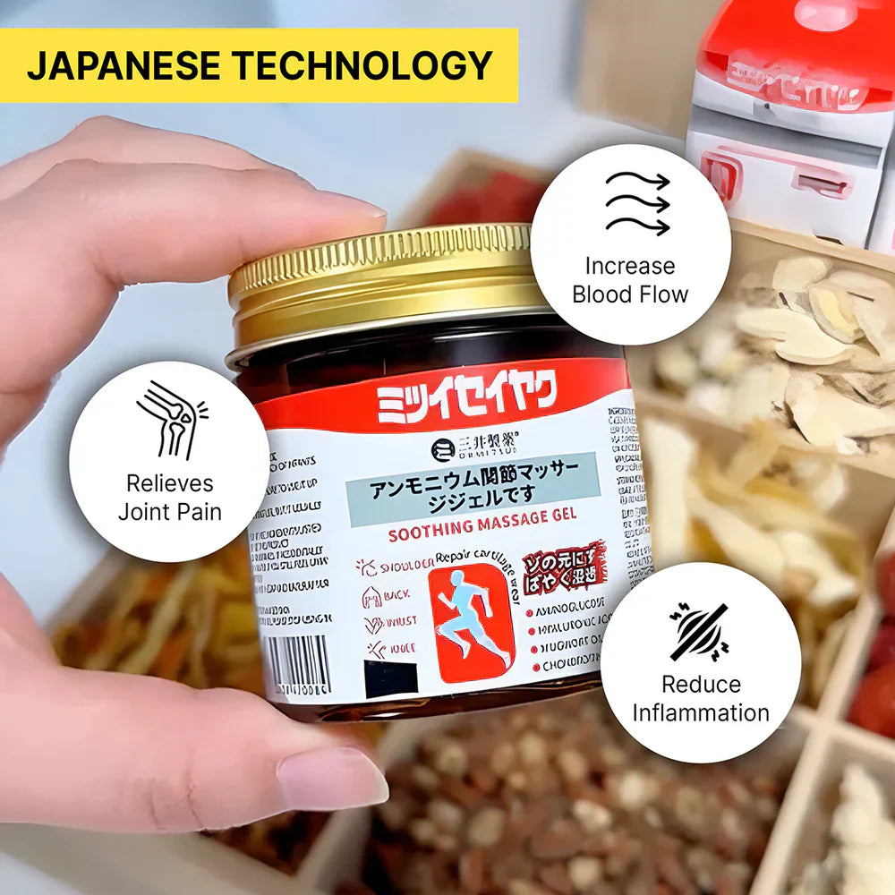 QuickRelief™ - Japanese Instant Pain Relief Soothing Massage Gel W Mist Spray Edition 🔥 BUY 1 GET 1 FREE!